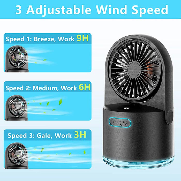 FanMist, ventilator koji hladi i vlaži prostoriju - Image 3