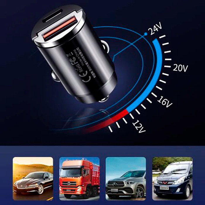 Punjač za auto FastCharger pruža super brzo punjenje za razliku od konvencionalnih punjača!