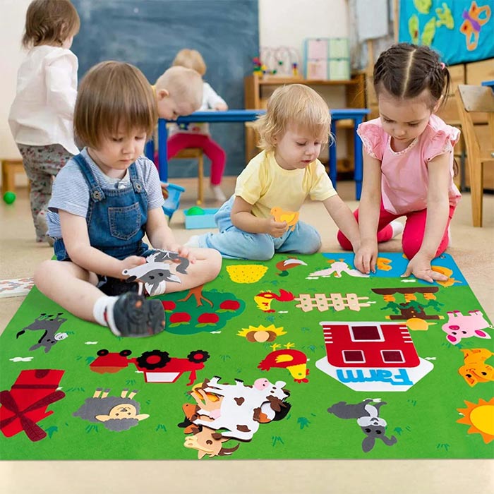 FeltBoard Interaktivna mekana igraća ploča - Image 6