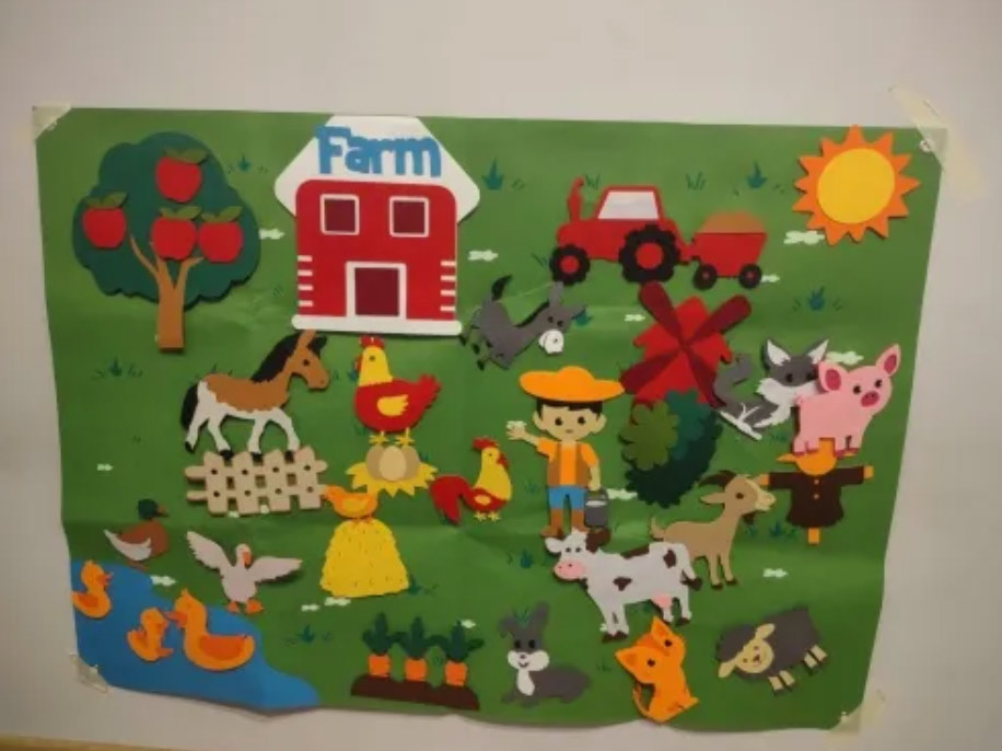 FeltBoard Interaktivna mekana igraća ploča - Image 10