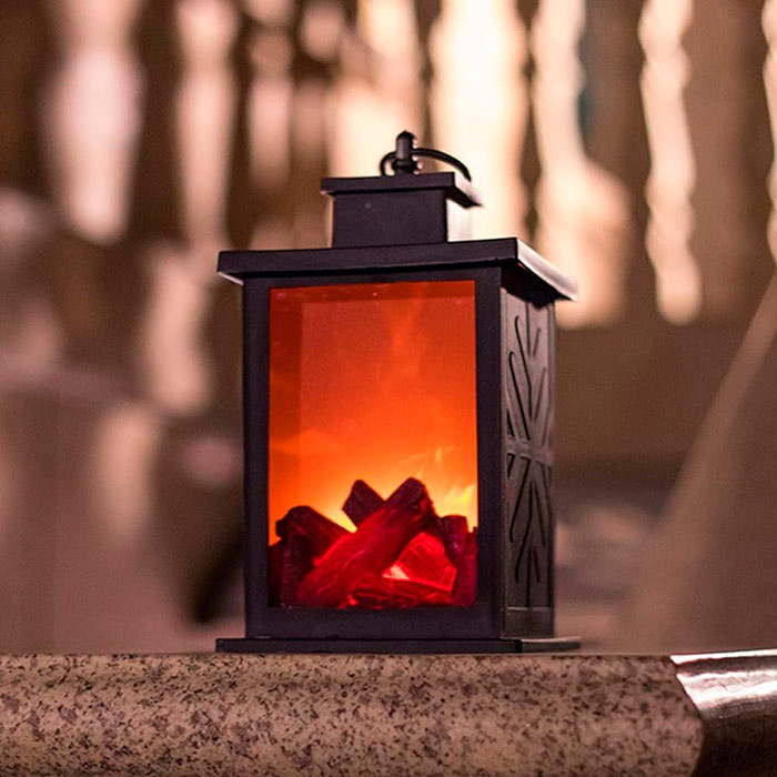 FireLantern, dekorativna lampa s izgledom kamina i virtualnim ognjištem - Image 3