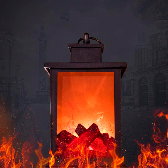 FireLantern, dekorativna lampa s izgledom kamina i virtualnim ognjištem - Image 4