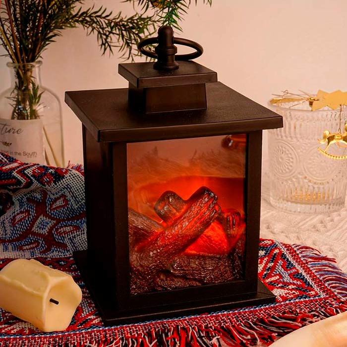 FireLantern, dekorativna lampa s izgledom kamina i virtualnim ognjištem - Image 5