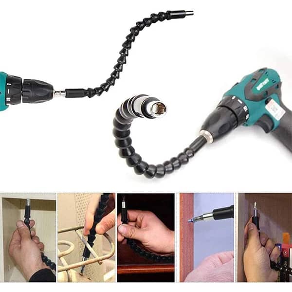 FlexyStar, fleksibilna bit za odvijač za ručne i električne odvijače + razni adapteri - Image 7