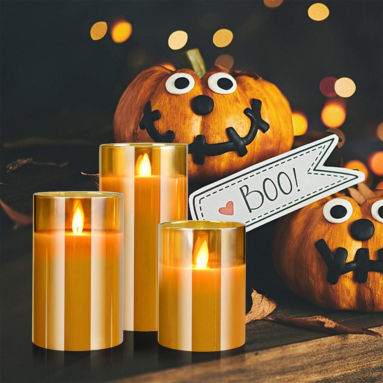 FlickCandles, set elegantnih dekorativnih svijeća (3 komada) - Image 3