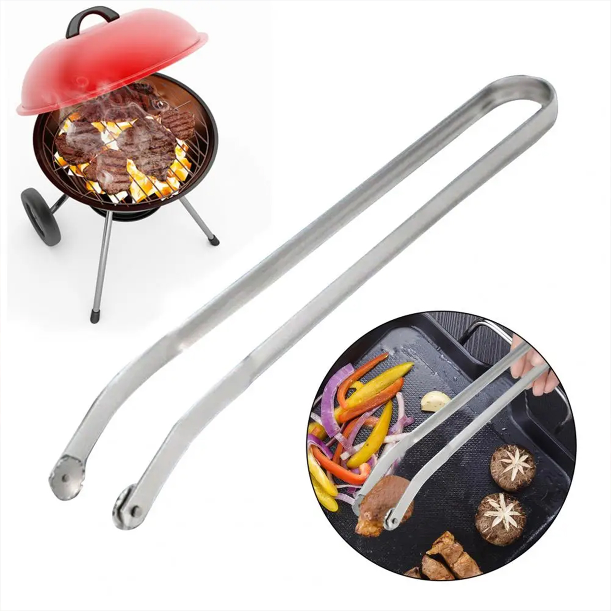 FlipBBQ, gadget za okretanje mesa i povrća na roštilju - Image 2
