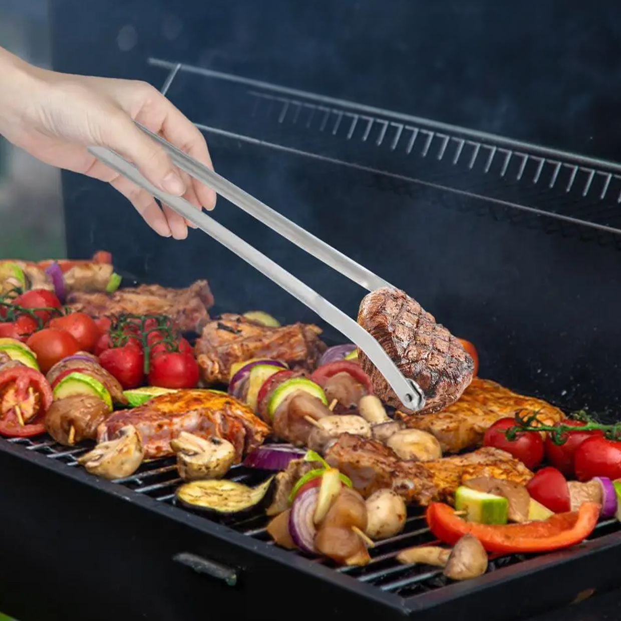 FlipBBQ, gadget za okretanje mesa i povrća na roštilju - Image 8