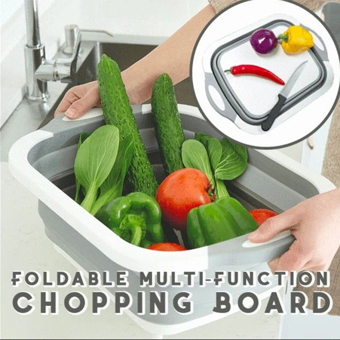 FoldableStrainer, višenamjensko cjedilo, spremnik za pohranu i daska za rezanje sve u jednom - Image 7