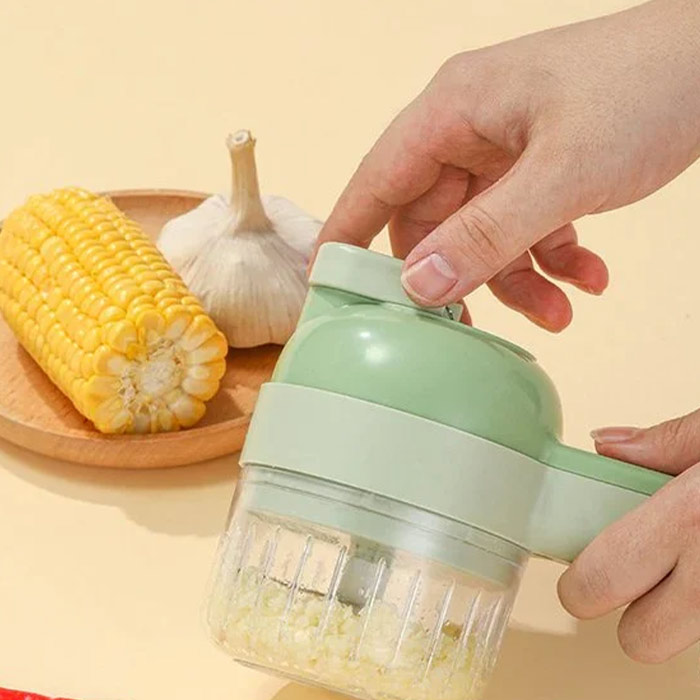 FoodProcessor, 5-dijelni kuhinjski set za sjeckanje, rezanje, guljenje i čišćenje - Image 3
