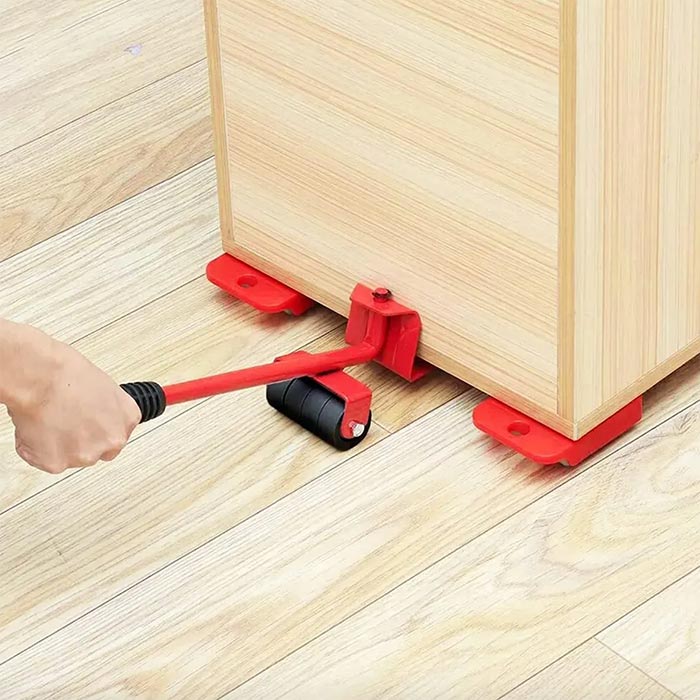 Set za premještanje namještaja olakšava premještanje teških komada namještaja s minimalnim naporom.