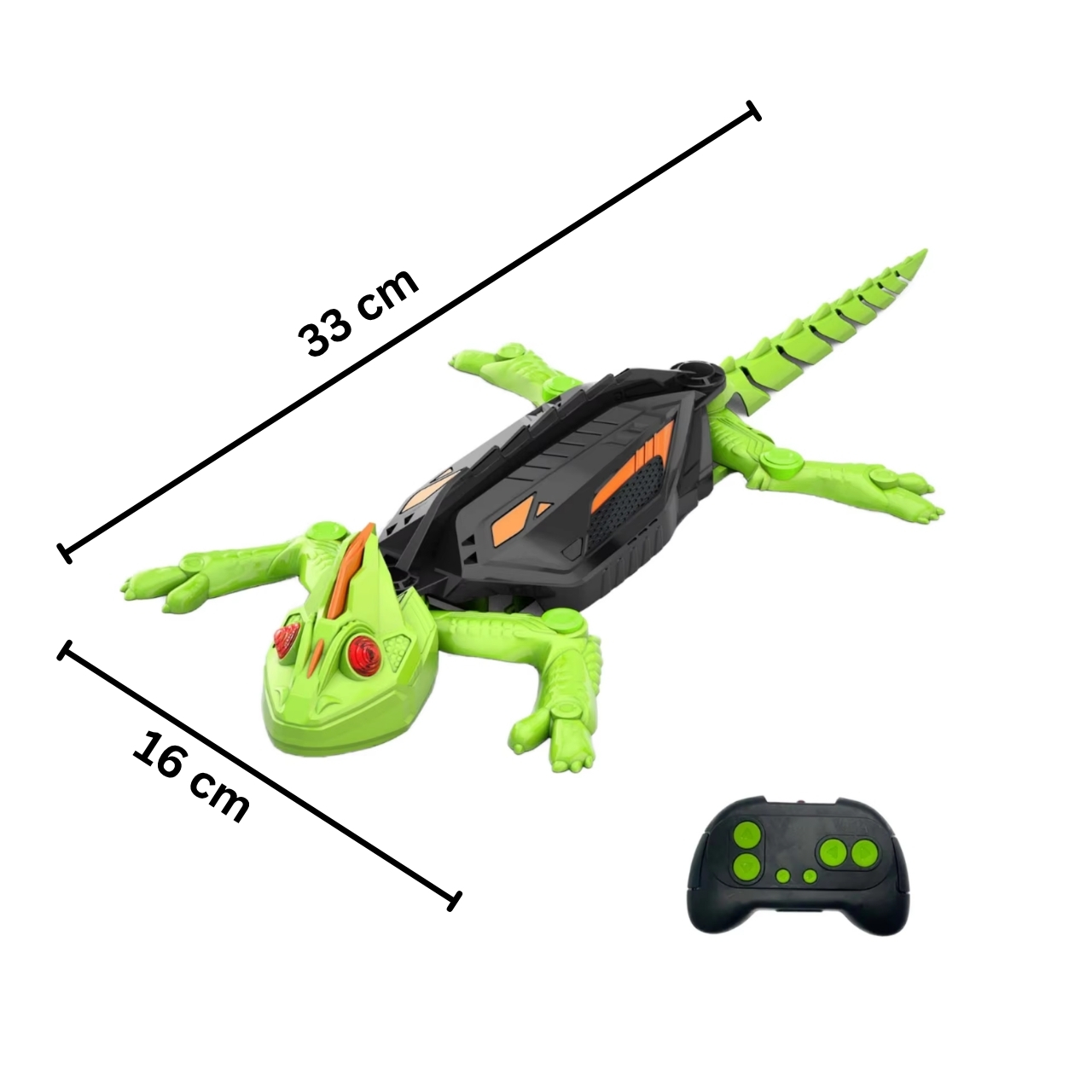Gecko, daljinski upravljana gušterica koja se penje po podovima i zidovima - Image 2