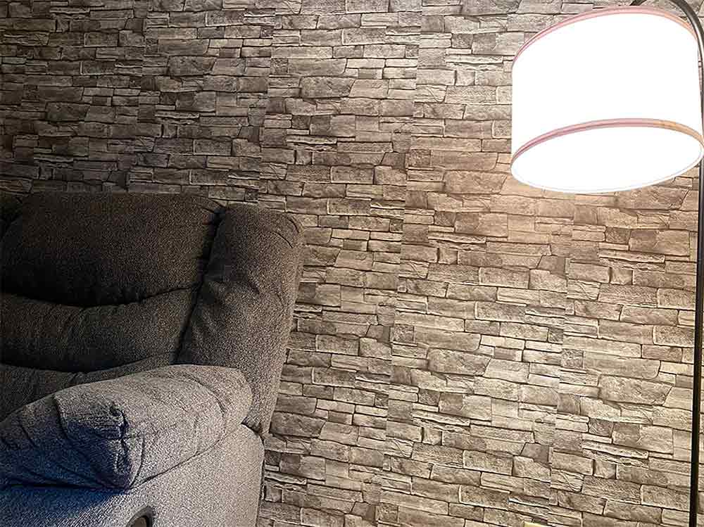 GreyBricks, samoljepljive tapete s 3D izgledom sive cigle - Image 9