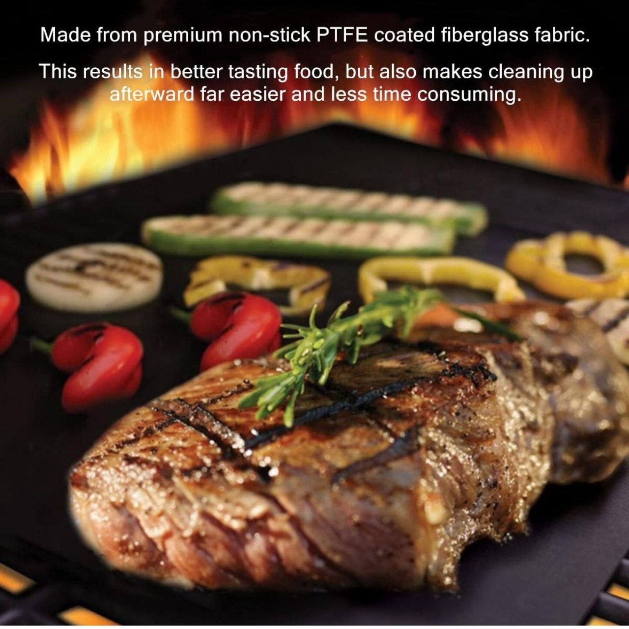 GrillBundle, set podložaka za roštilj (5 komada) i četka za čišćenje roštilja - Image 7