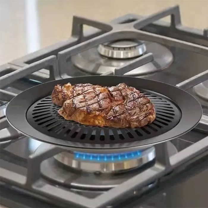 GrillPan, grill ploča koja se može koristiti vani ili unutra - Image 5