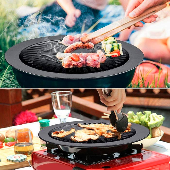 GrillPan, grill ploča koja se može koristiti vani ili unutra - Image 6