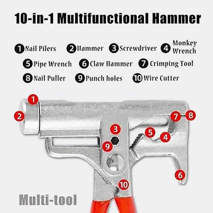 Hammer, kvalitetan čekić za višenamjensku upotrebu u popravcima kuće - Image 3