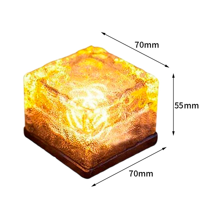 IceCubeLights, solarna vrtna svjetla u obliku kocke (2 kom) - Image 2
