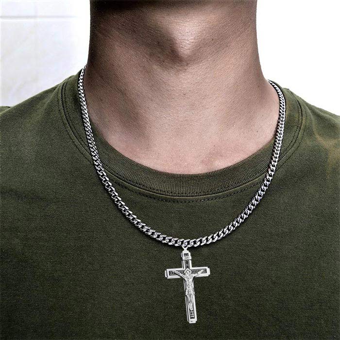 JesusNecklace, srebrna ogrlica s Isusom - Image 5