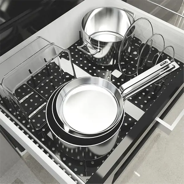 KitchenOrganizator, praktični držač za kuhinjske pribor i poklopce - Image 3