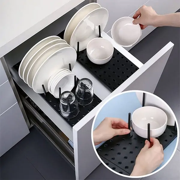 KitchenOrganizator, praktični držač za kuhinjske pribor i poklopce - Image 6
