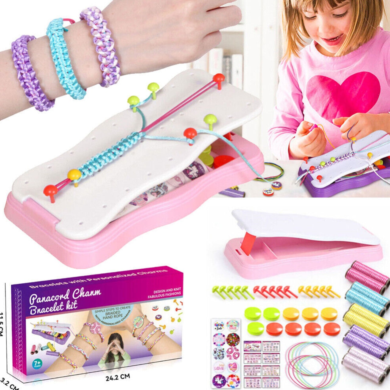 KnitFun, set za pletenje narukvica - Image 3