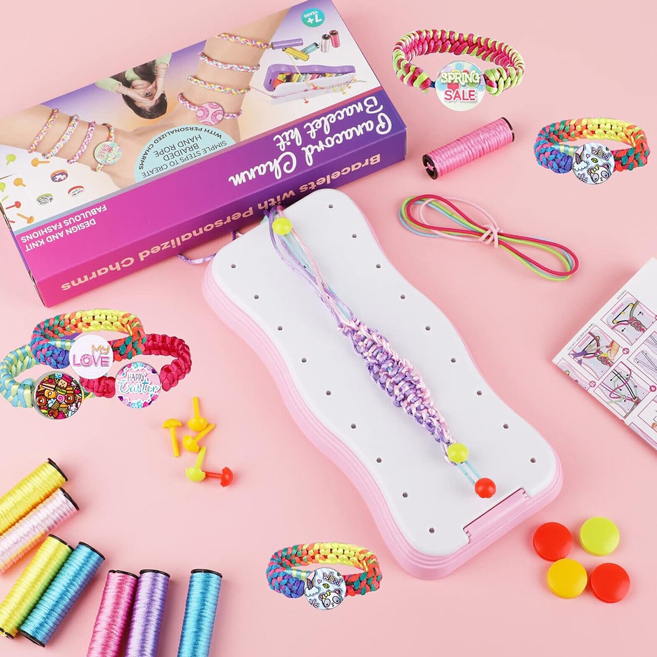 KnitFun, set za pletenje narukvica - Image 8