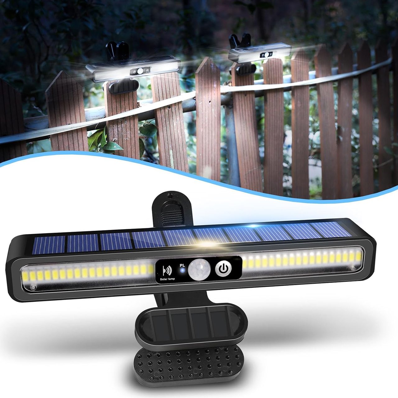 LampClip, vanjska solarna lampa s senzorom pokreta - Image 9