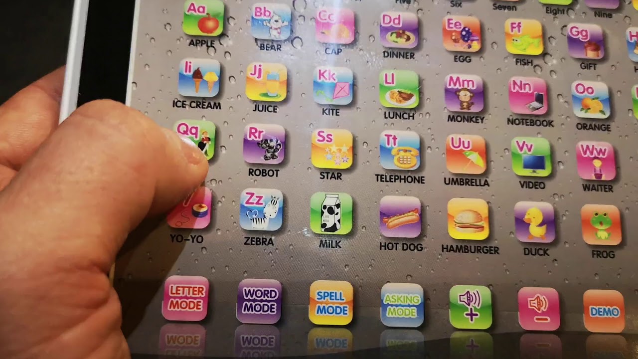 LearningTablet, interaktivna igračka za učenje brojeva, slova i riječi na engleskom jeziku - Image 4