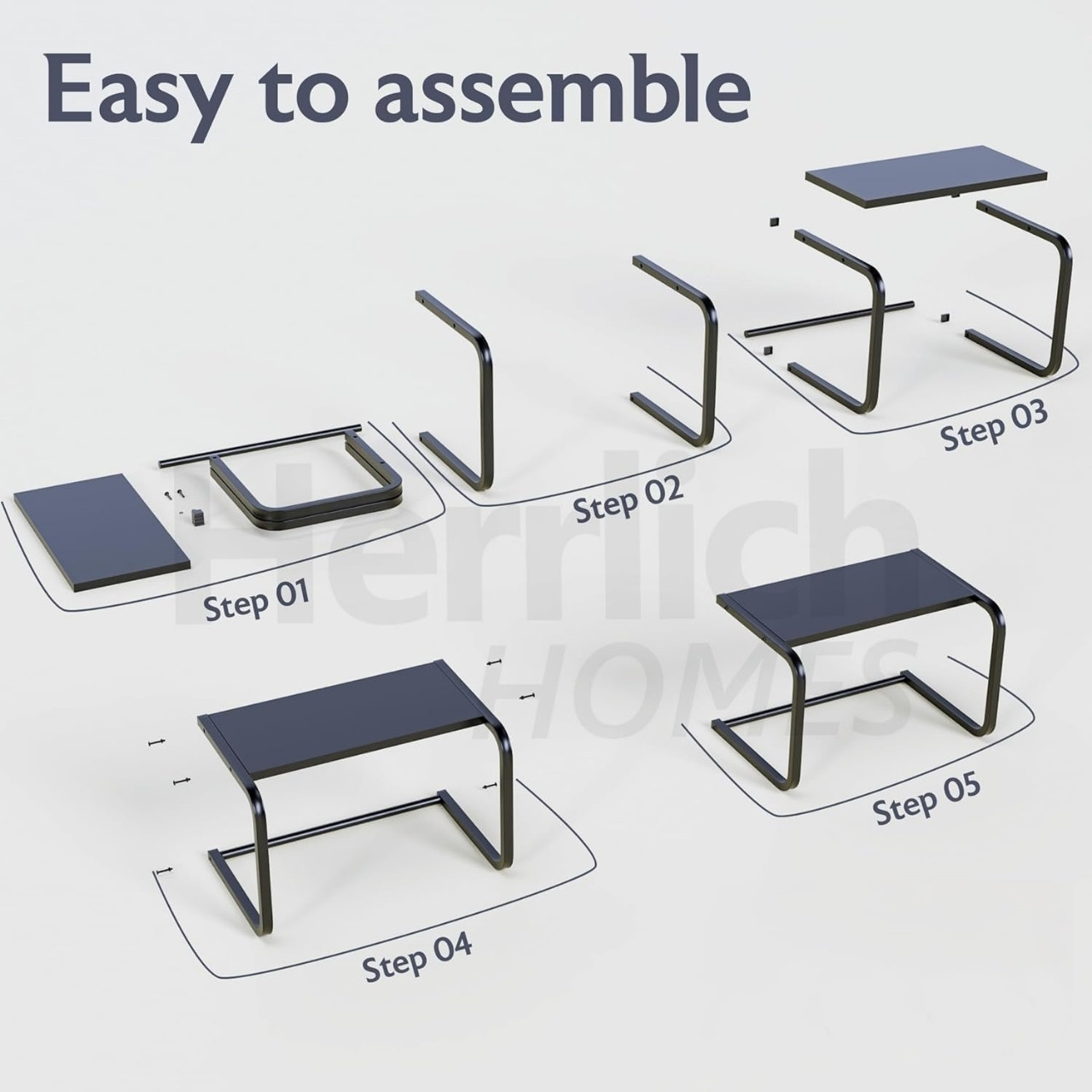 LiftShelf, metalna polica za više prostora - Image 3