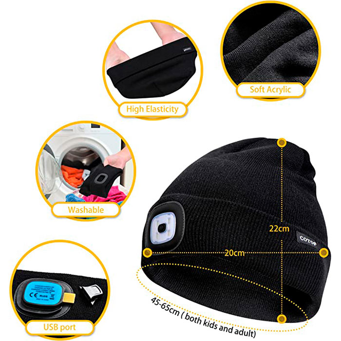 LightBeanie, kapa sa svjetlom - Image 2