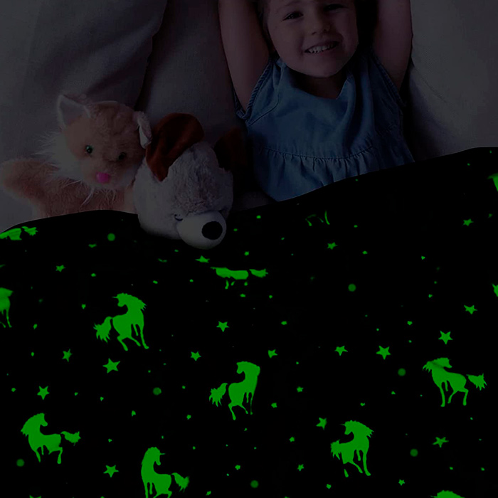 LuminousBlanket, dječji pokrivač koji svijetli u tami - Image 2