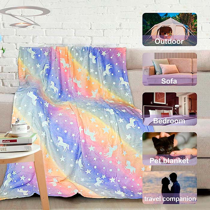 LuminousBlanket, dječji pokrivač koji svijetli u tami - Image 5