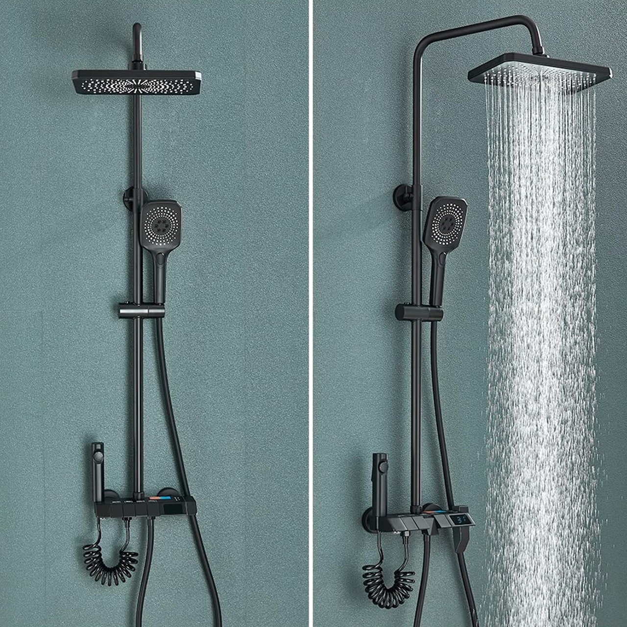 LuxShowerSet, luksuzni tuš set s 3 različita nastavka - Image 8