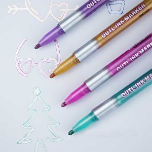 MagicMarkers, 8-dijelni set flomastera koji stvaraju čarobni obris - Image 3