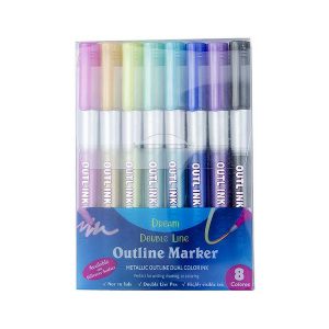 MagicMarkers, 8-dijelni set flomastera koji stvaraju čarobni obris - Image 4