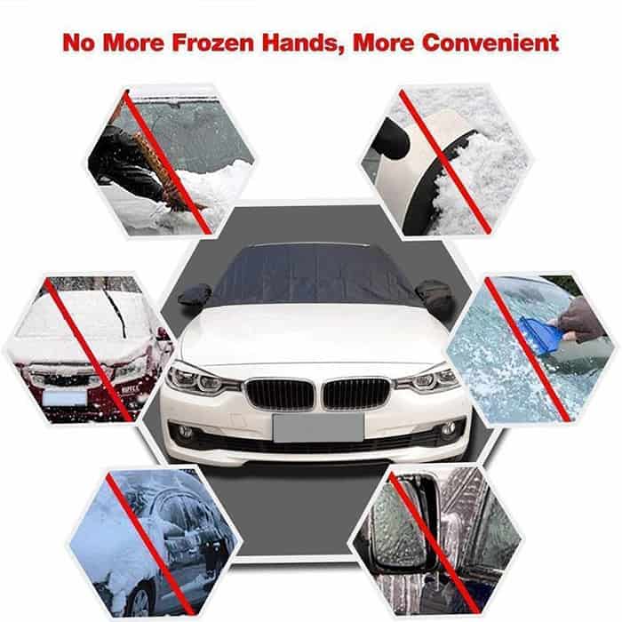 MagneticCarCover, zaštitni poklopac za vjetrobransko staklo s ugrađenim magnetima - Image 10