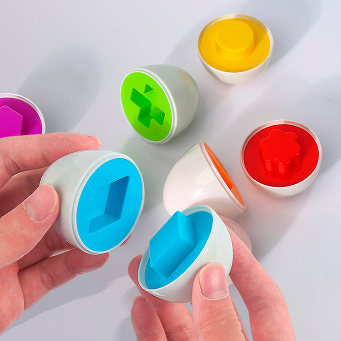 MatchingEggs, didaktička igračka - set s kutijom i 12 jaja - Image 5