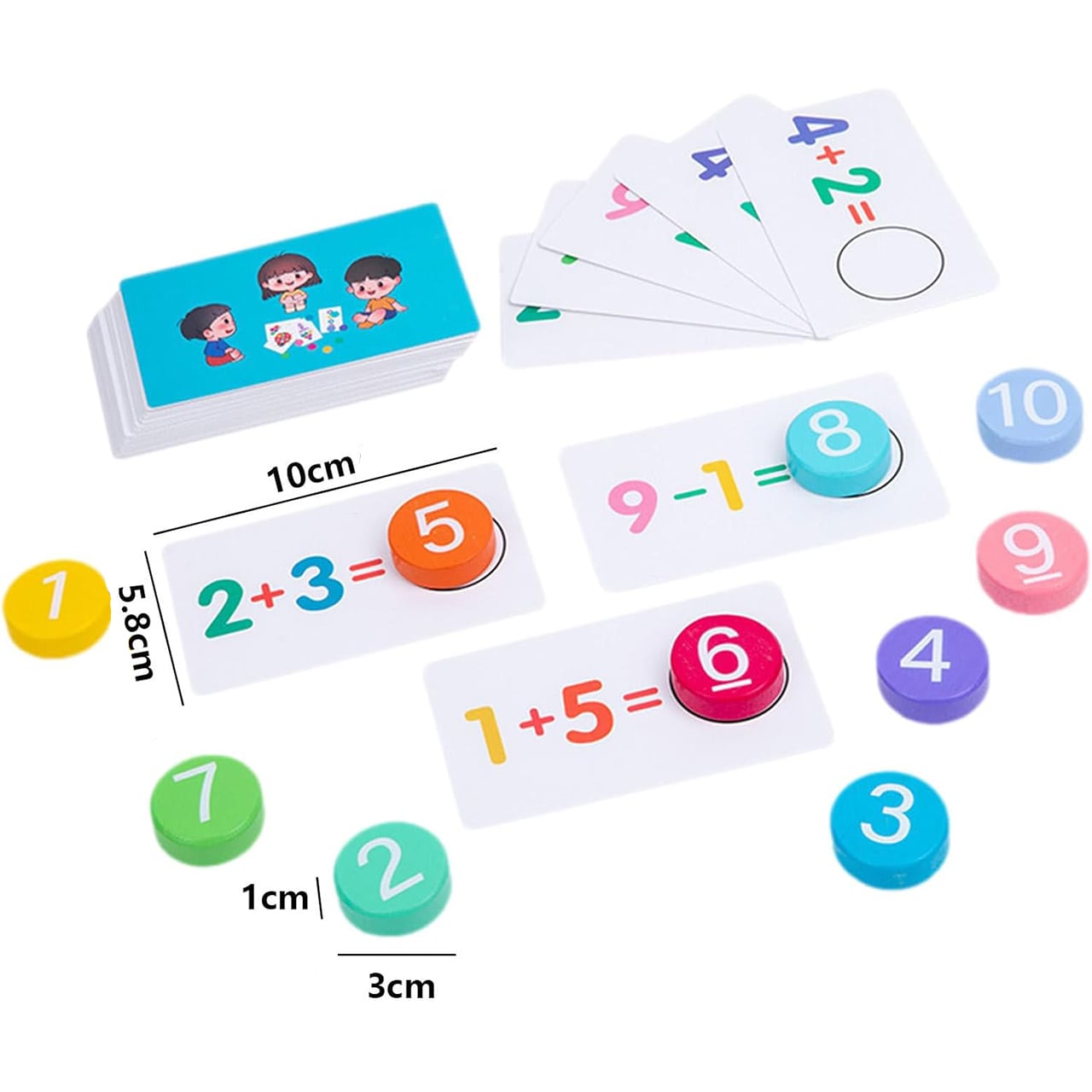 MathCards, edukativna igra za učenje zbrajanja i oduzimanja - Image 6