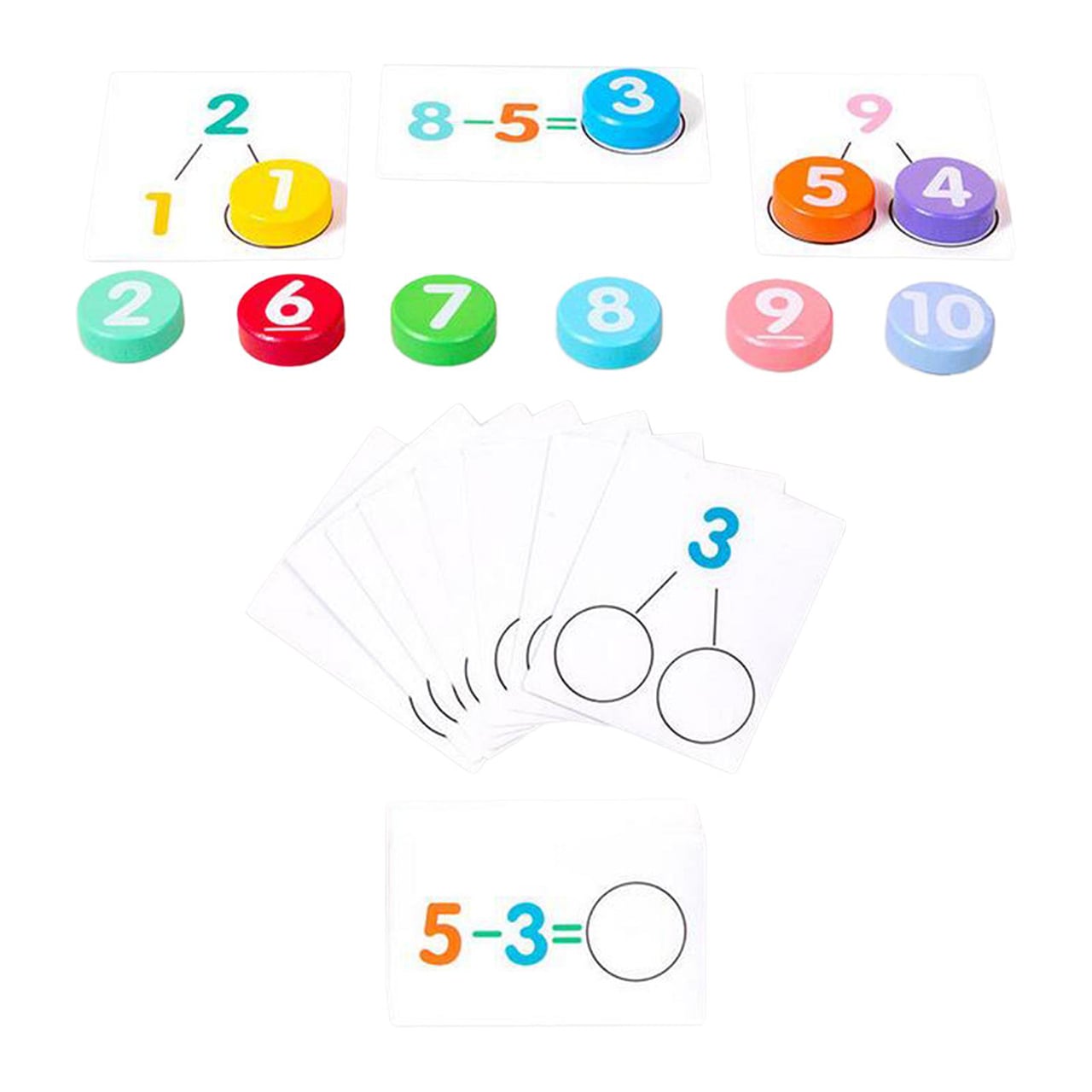 Dijete će naučiti matematičke operacije kroz igru.