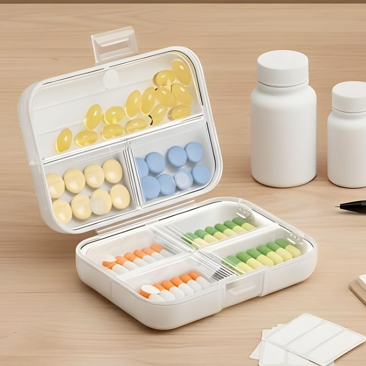 Pogodno za lijekove, vitamine i druge dodatke