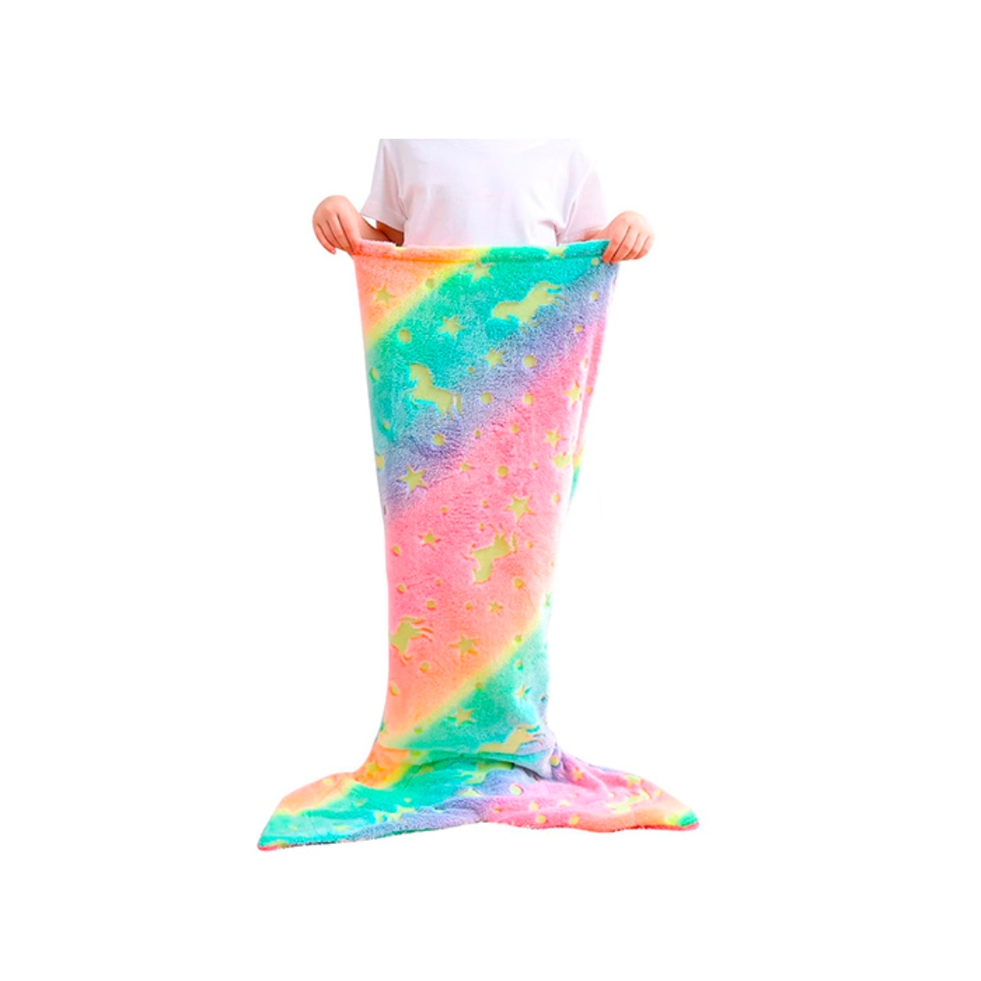 MermaidBlanket, deka za djecu u obliku repa sirene - Image 4