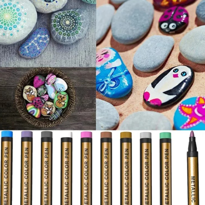 MetallicColorPen, set kreativnih markera od 10 komada - Image 6