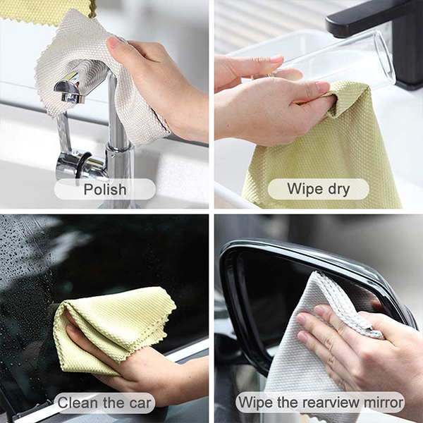 MicrofiberCloth, višenamjenska krpa za čišćenje od mikrovlakana (4 kom.) - Image 6