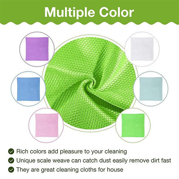 MicrofiberCloth, višenamjenska krpa za čišćenje od mikrovlakana (4 kom.) - Image 9