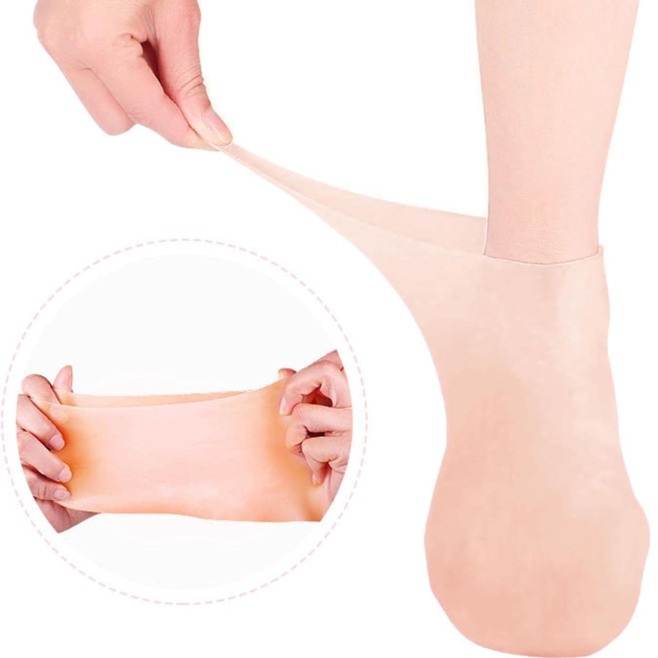 MoistMask, hidratantne silikonske čarape za njegu stopala - Image 6