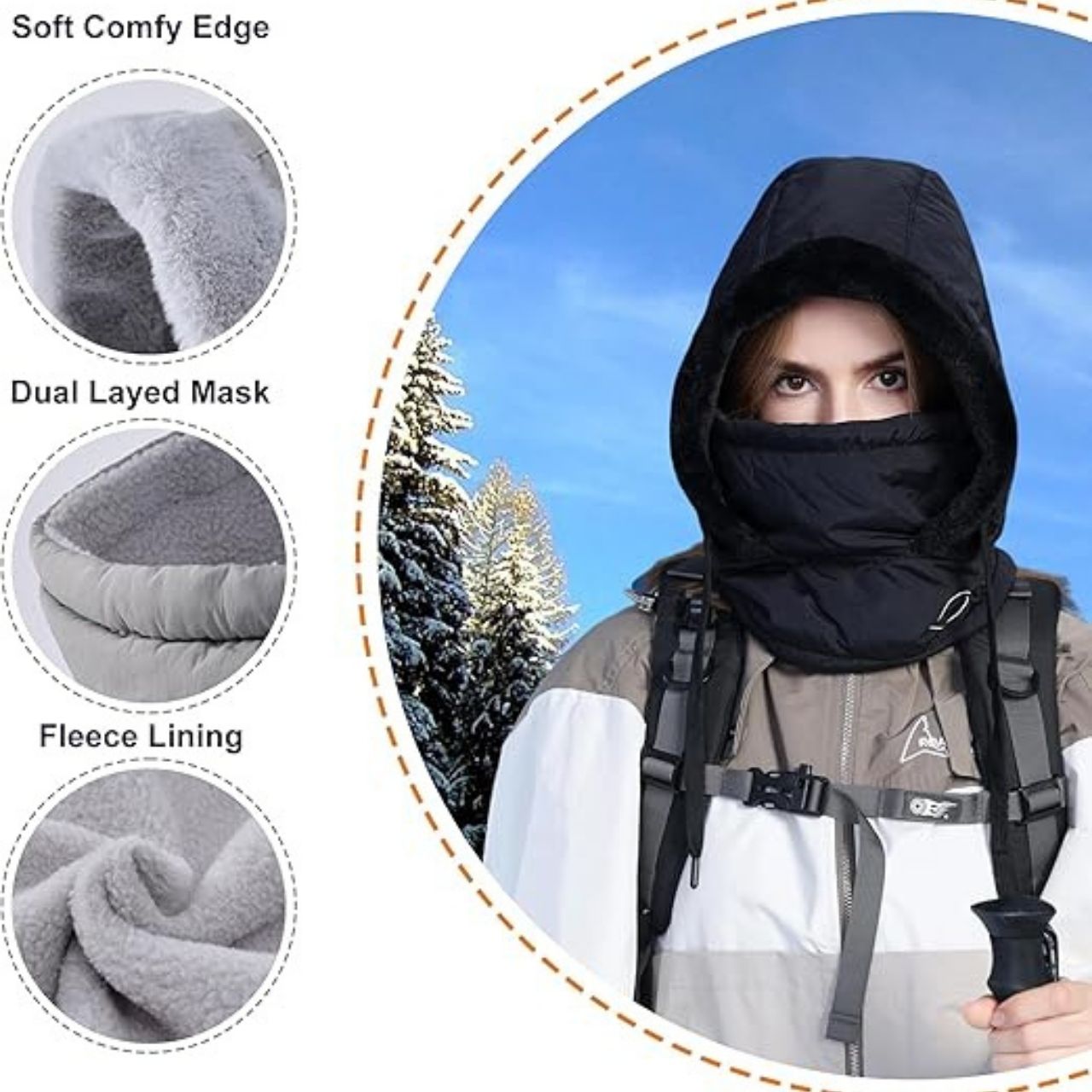 MuffHat, zimska kapa s šalom i maskom - Image 5