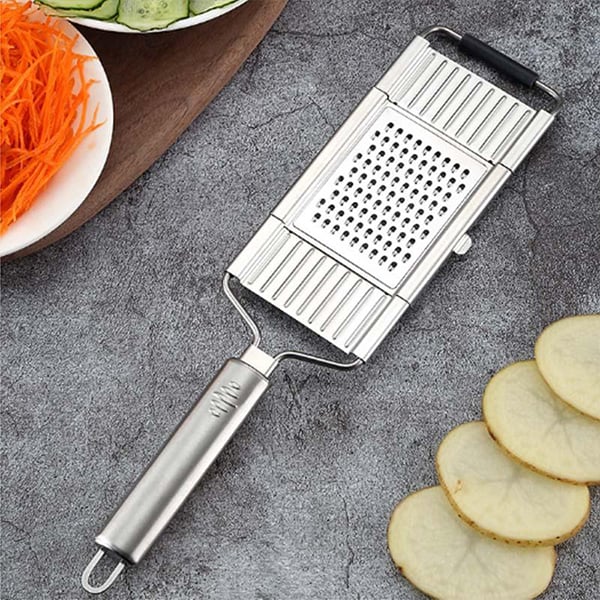 MultiSlicer, višenamjenski rezač povrća s ergonomskim držačem protiv klizanja i 3 različite oštrice - Image 4