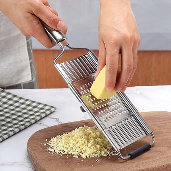 MultiSlicer, višenamjenski rezač povrća s ergonomskim držačem protiv klizanja i 3 različite oštrice - Image 9
