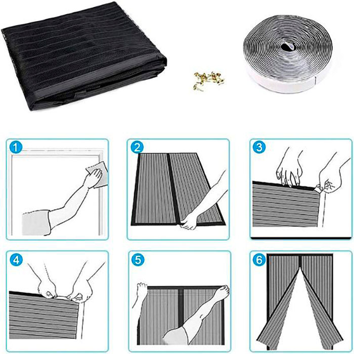 NoInsectCurtain, magnetska mreža protiv komaraca - Image 4