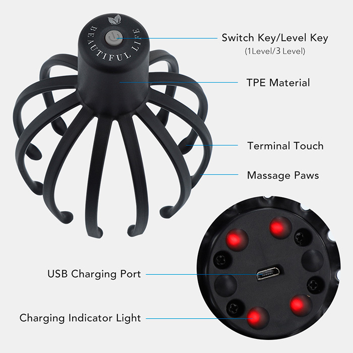 OctopusMassager, masažer za glavu - Image 7